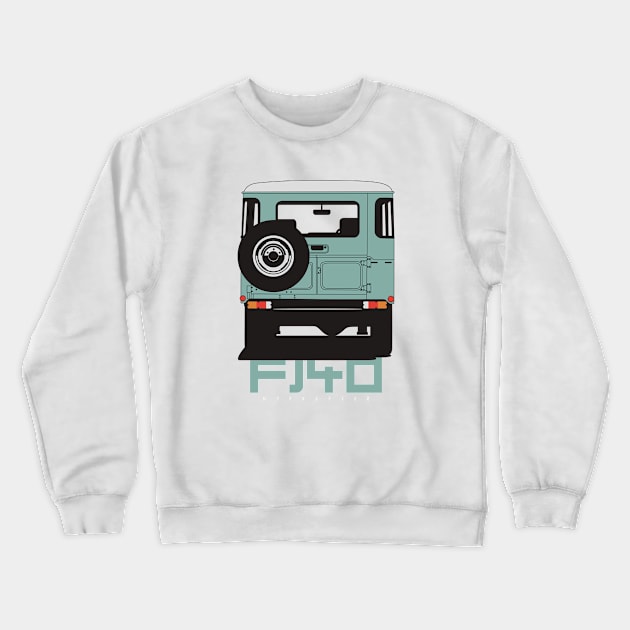 Landcruiser fj40 (green) Crewneck Sweatshirt by Markaryan